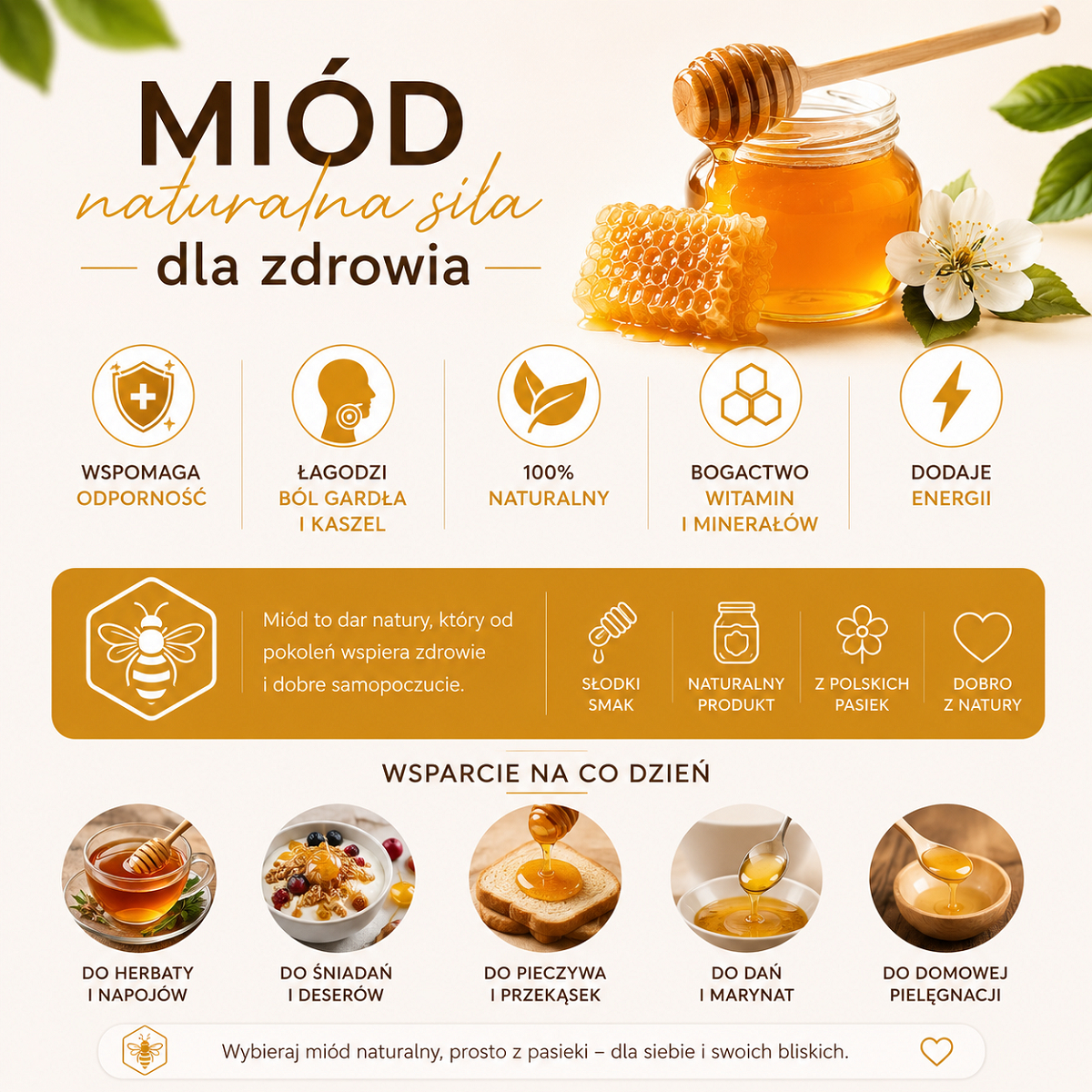 Miodowe Tradycje – naturalne produkty pszczele