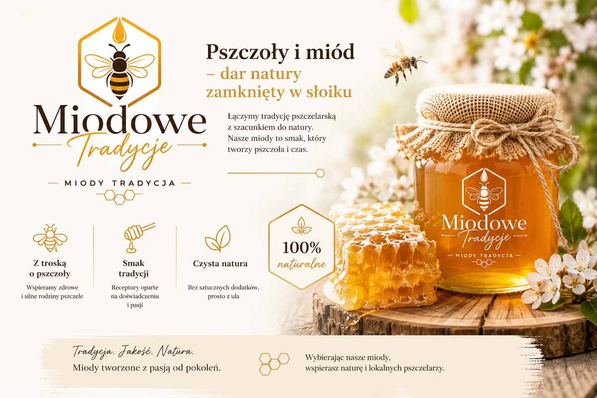 Pszczoły i miód – tradycja i natura